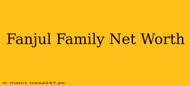 Fanjul Family Net Worth