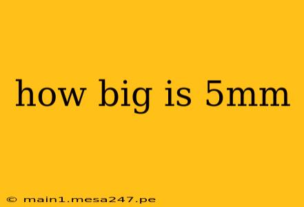 how big is 5mm