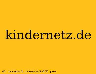 kindernetz.de