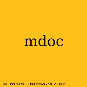mdoc