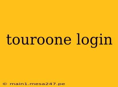 touroone login